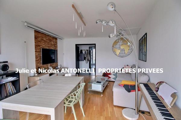 Saint Etienne 42100 Appartement 83m² 3 chambres avec BALCONS, GARAGE et CAVE