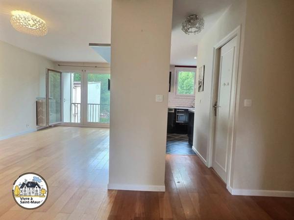 3 pièces lumineux avec balcon et box fermé – Parc de Saint-Maur
