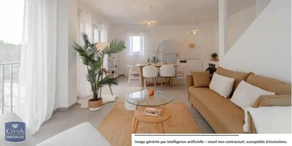 Appartement à louer 2 pièces 45.34m²