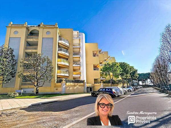 2 Pièces Cros de Cagnes - Parking + Cave  LE LIDO