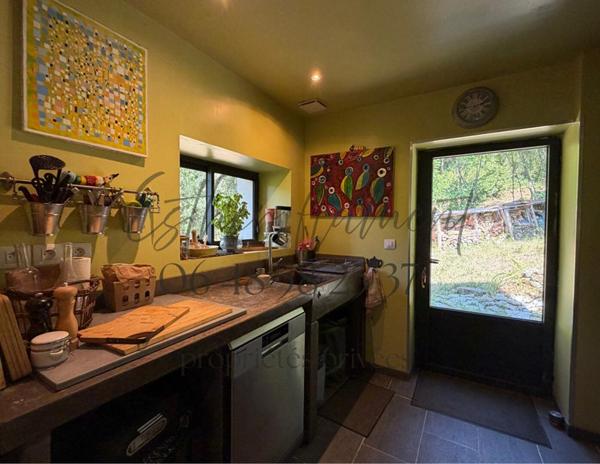 MAS CÉVENOL EN PIERRE 4 CHAMBRES CROS  180 M² 5 500 M² DE TERRAIN ? VUE CÉVENNES