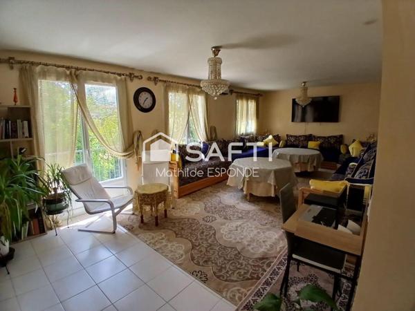 Maison de 140m², 3 chambres garage et jardin