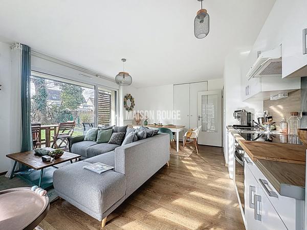 Appartement T3 en rez-de-jardin - Terrasse - jardin privatif -Garage double - Résidence récente (2015)