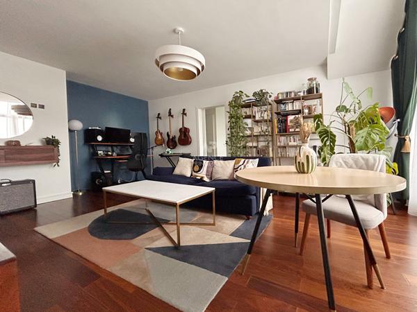Appartement Poissy 2 pièce(s) meublé de 44.58 m2 Loyer 950 €/mois charges comprises **  - Référence  9170