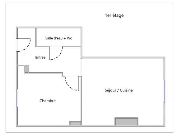 Appartement
         2 pièces
        - 30 m² 335 000 € *
