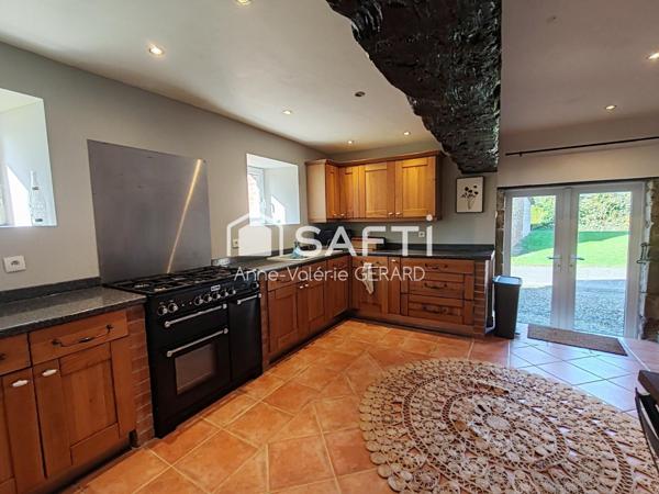 Maison de campagne avec partie gîte