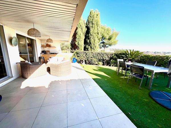 Cagnes Sur Mer 4 P110 m2 Terrasse Jardin Piscine Box Cave