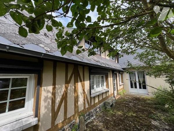 MESNIL EN OUCHE EPINAY MAISON STYLE FERMETTE AVEC JARDIN ET GARAGE