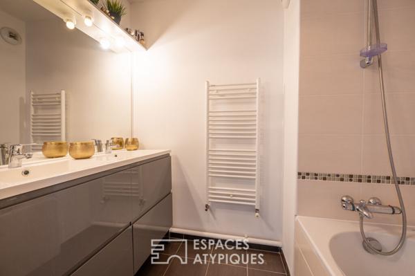 Duplex en attique – 100 m² – 4 chambres – Rennes