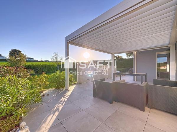 Maison de plain-pied, 121 m², 3 chambres et un bureau