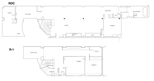 Loft aux accents industriels au calme d’une cour proche Nation
