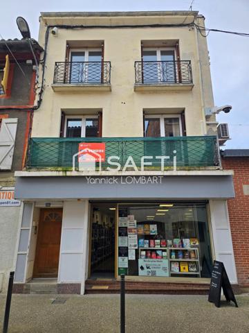 Immeuble 3 appartements, 1 local commercial