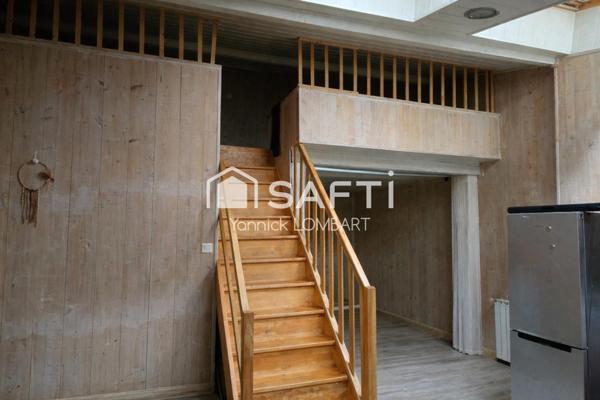 Immeuble 3 appartements, 1 local commercial