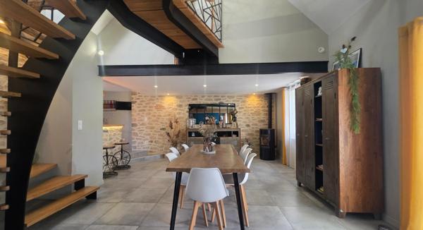 Belle maison alliant modernité et cachet de l'ancien