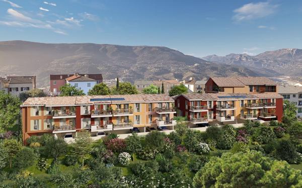 Appartement à vendre    3 pièces • 64,97 m2 Colomars