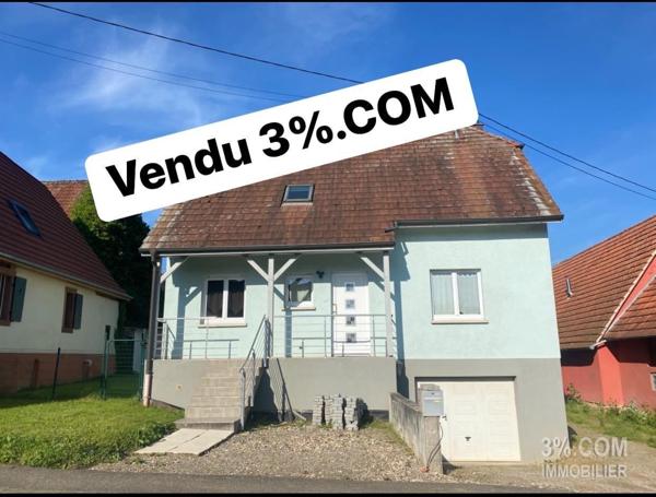 3%COM Jolie maison avec terrasse - jardin - garage  Alteckendorf (67270)