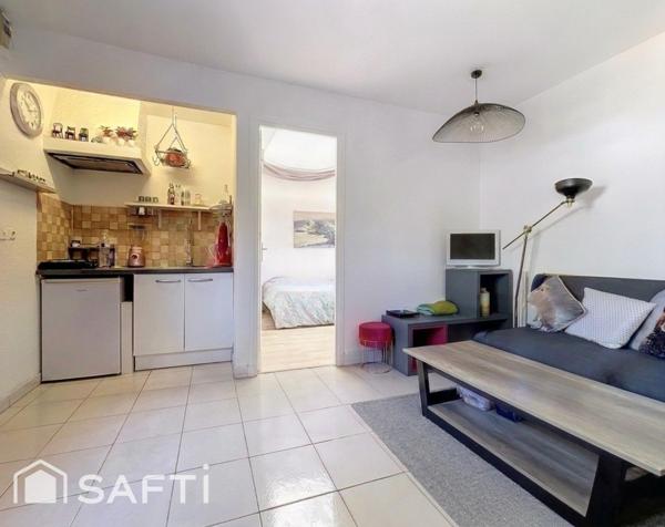 Appartement indépendant 2 pièces d'environ 25 m²