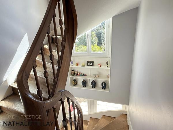 Orléans Dunois, maison bourgeoise à vendre, grand jardin et stationnements, parcelle 457 m²