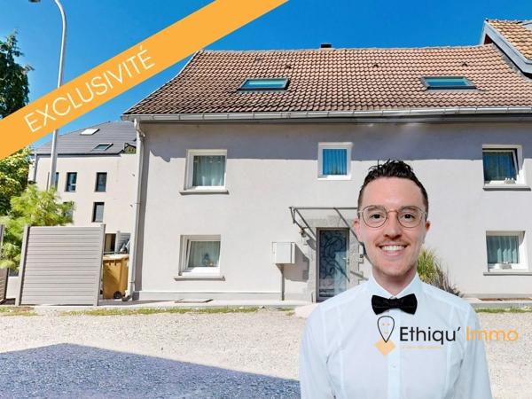 Maison totalement rénovée clés en main, à 1 km de la Suisse