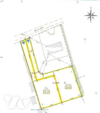 Terrain à bâtir à Tourville sur Sienne non viabilisé d'environ 1465 m².
Terrain déjà divisé en ...