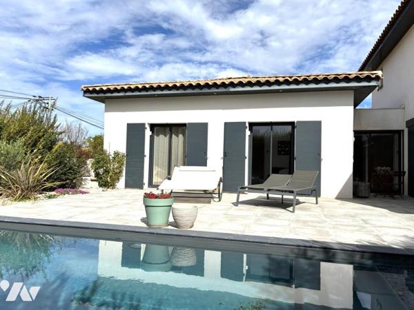 VILLA MODERNE T5 PROCHE CENTRE AVEC GARAGE ET PISCINE SAINT-MAXIMIN