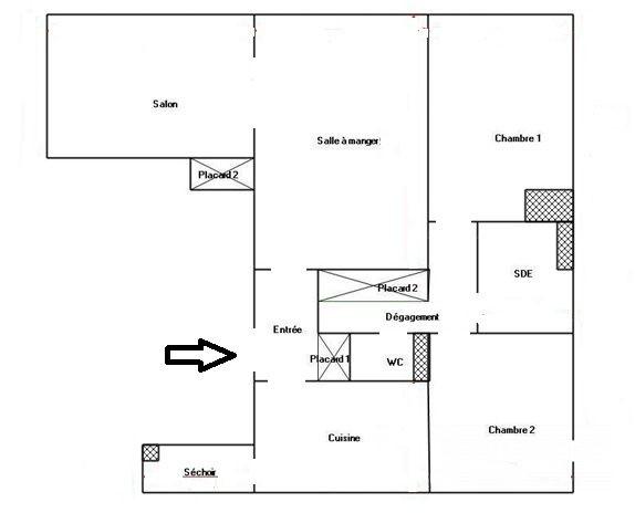 Exclusivité | NANTES, BEAULIEU | 4P (75m² | 2ch-poss. 3ch)