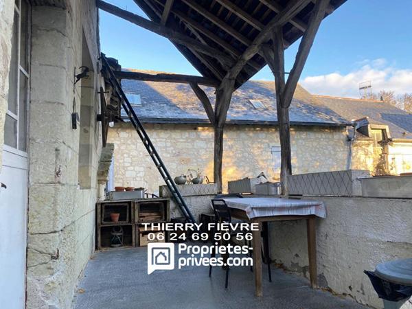 49350 - Gennes Val De Loire - Trèves - Ensemble de 2 maisons anciennes dont maison habitable de 2 pièces (1 chambre) de 68 m2