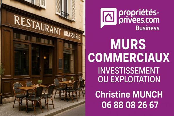 MURS COMMERCIAUX - PONTOISE  - RESTAURATION - 250M2