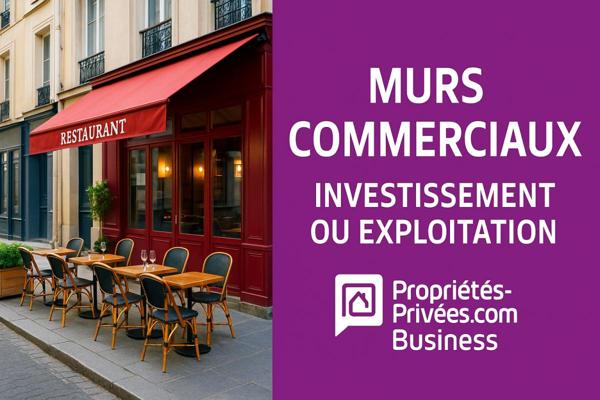 MURS COMMERCIAUX - PONTOISE  - RESTAURATION - 250M2