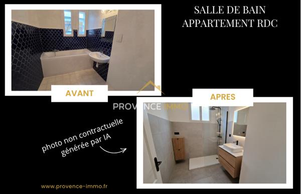 Digne-les-Bains (04000) Nouvelle Exclusivité – Maison des années 50 – 160 m² environ – 2 appartements indépendants ou maison familiale
