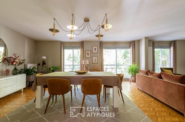 Elégant triplex quartier Mail F. Mitterrand