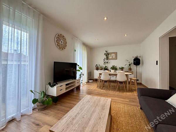 Quartier stade Armandie - Appartement rénové T3 bis avec balcon et garage