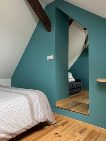 Maison rénovée à la campagne en pierres apparentes