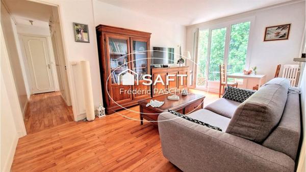 Appartement 3 pièces, 54m² - Balcon + Cave