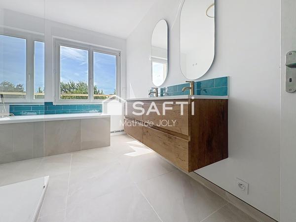 Maison rénové, 4 chambres, jardin et terrasse