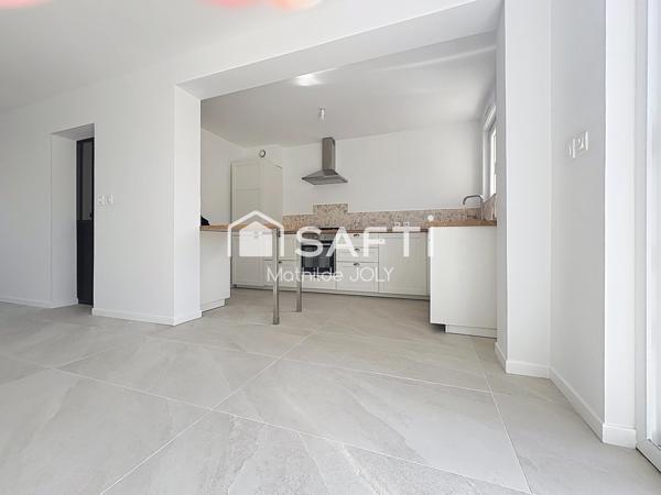 Maison rénové, 4 chambres, jardin et terrasse