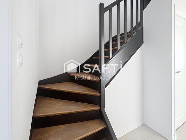 Maison rénové, 4 chambres, jardin et terrasse