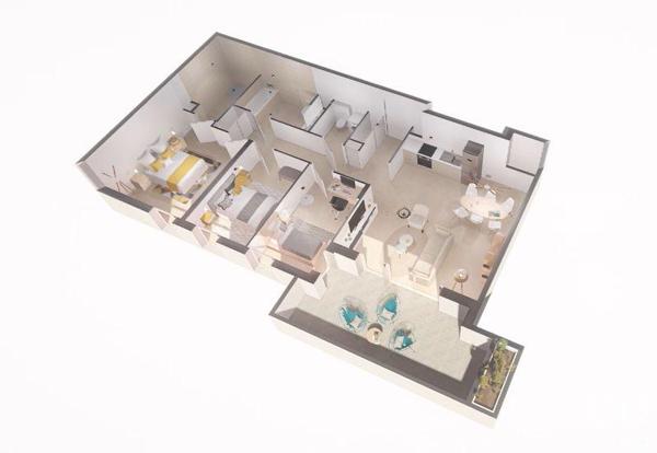 Appartement à vendre 4 pièces 85 m² Cagnes-sur-Mer