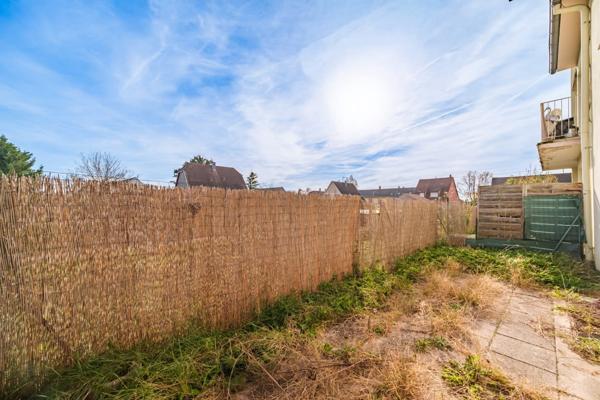 Appartement 3 pièces avec terrasse et jardin