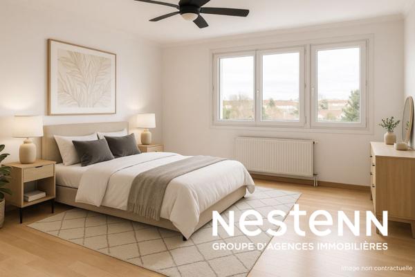 VENISSIEUX - SECTEUR CENTRE VILLE - T4 - BALCON - PROCHE COMMERCES - ECOLES - COLLEGES - AXES ROUTIERS - TRANSPORTS EN COMMUNS - TRAMWAY - BUS - METRO - TRAIN