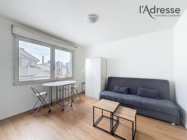 Appartement Puteaux 1 pièce(s) 20 m2/Meublé/Cave