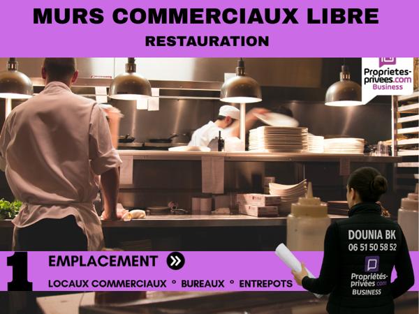 SAINT MAXIMIN - MURS COMMERCIAUX LIBRES, RESTAURANT 430 M²