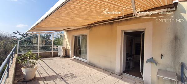 L'Isle-sur-la-Sorgue (84800) T3/4 avec grande terrasse, cave, parking et garage PROCHE CENTRE VILLE