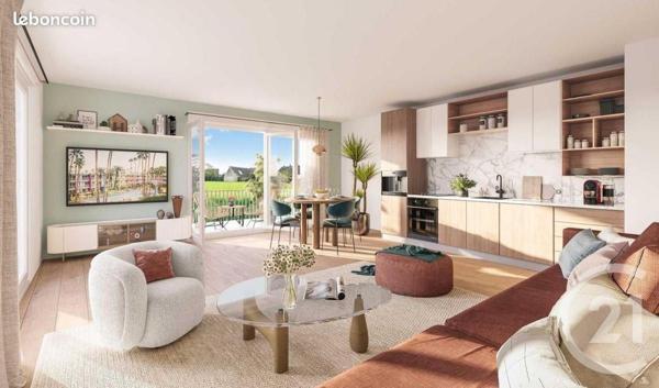 Appartement F2 à vendre  2 pièces - 45,01 m2 AGON COUTAINVILLE - 50