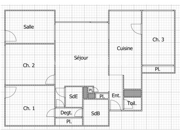 Appartement familial. Le Chesnay-Rocquencourt