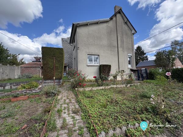Maison mitoyenne 1 côté à vendre, 6 pièces - Aulnoye-Aymeries 59620