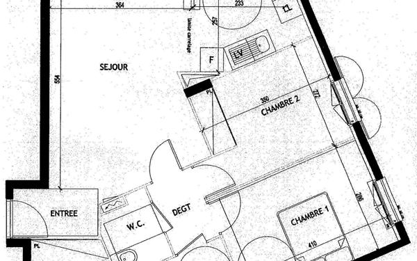 Appartement à louer    3 pièces • 63,07 m2 Le Perreux-sur-Marne