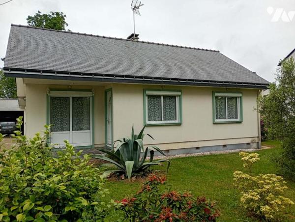 VIGNEUX-DE-BRETAGNE - maison de plain-pied de 95,95m², 3 CH, garage, terrain de 1.623m²