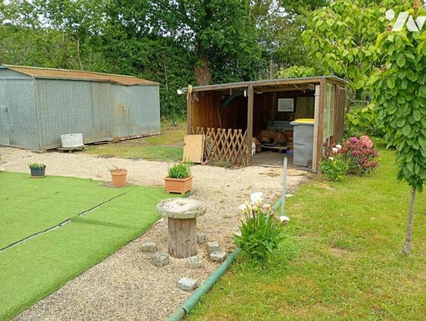 VIGNEUX-DE-BRETAGNE - maison de plain-pied de 95,95m², 3 CH, garage, terrain de 1.623m²