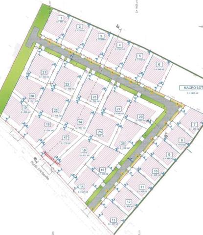 Terrain à bâtir dans une nouvelle résidence